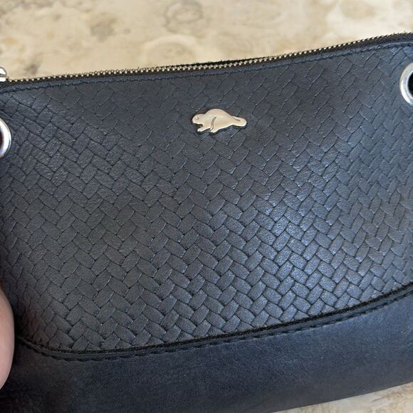 Roots Edie Crossbody Braided Tribe Leather Bag - Picture 6 of 12